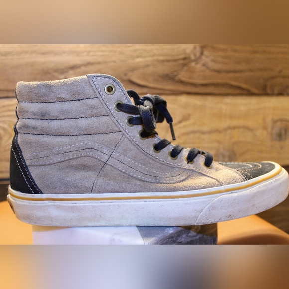 Vans Cali. Sk8-Hi 46 El Jefe tan/black. Great use condition. Men's 8 - Picture 6 of 16